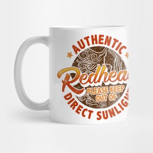 Authentic Redhead Funny Mug